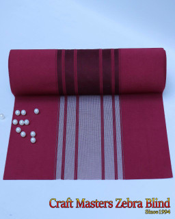 پرده ورتیکال یا دی کی ساده رنگ زرشکی کد D16