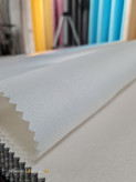 حریر کرپ مات ضخیم ترک رنگ شیری B00-157کد 31E12