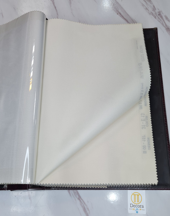 حریر کرپ مات ضخیم ترک رنگ شیری B00-157کد 31E12