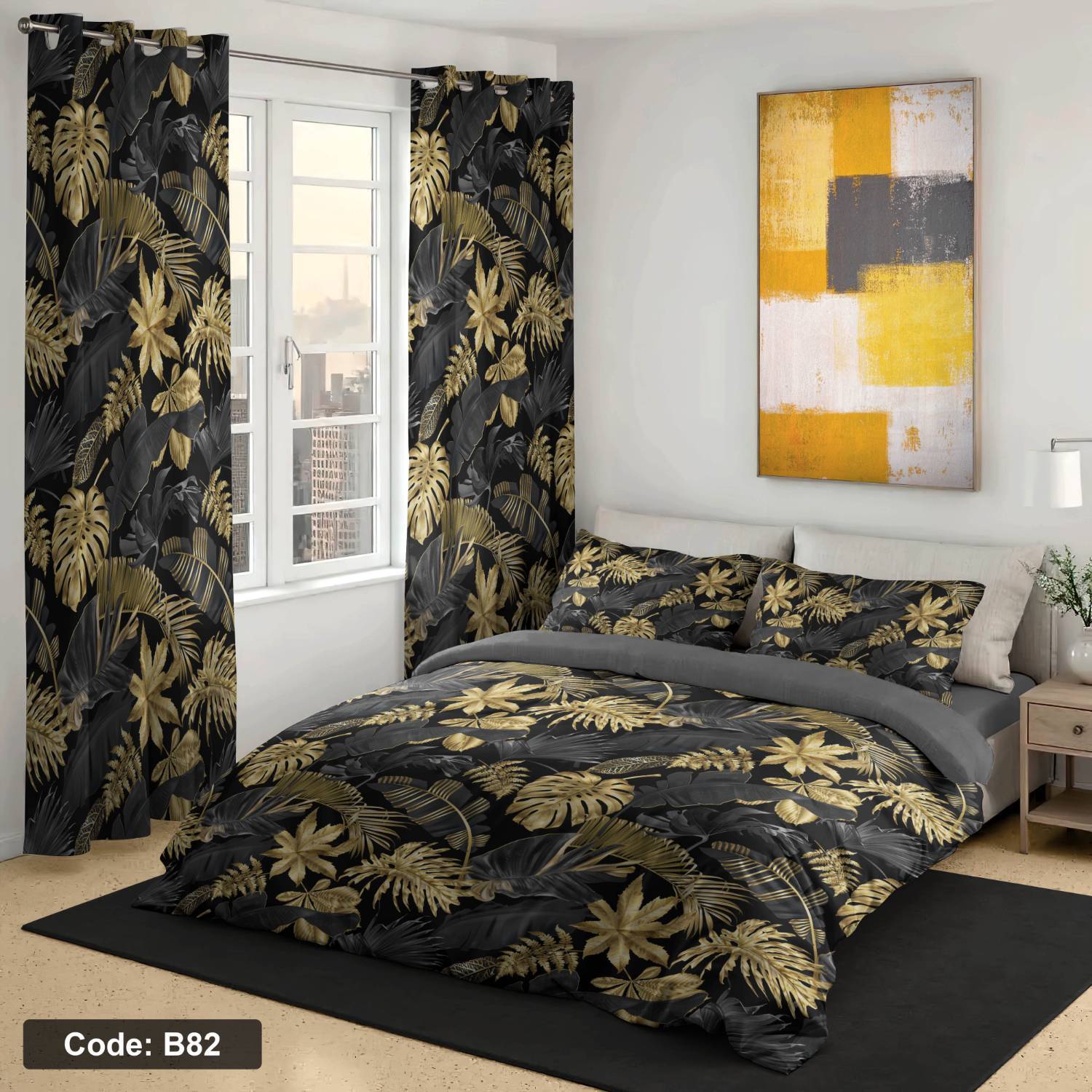 روتختی دونفره چاپی کد b82