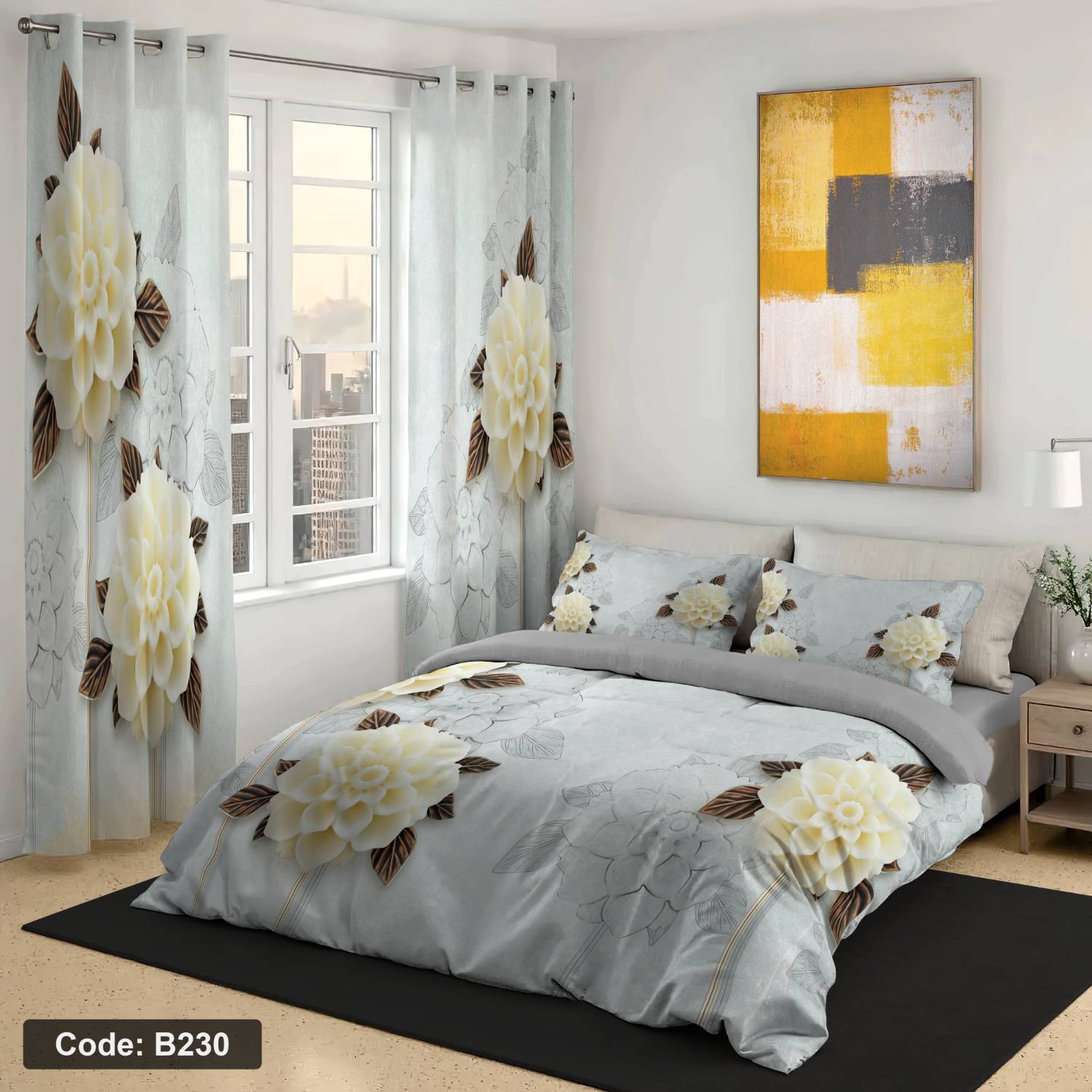 روتختی دونفره چاپی کد b230