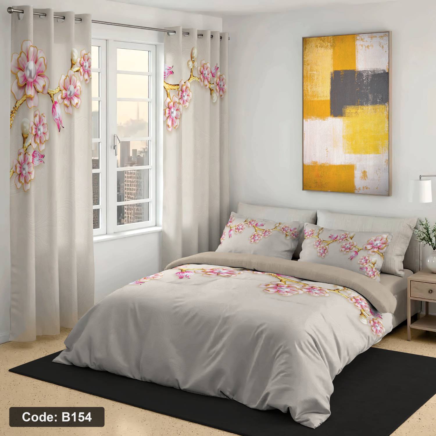 روتختی دونفره چاپی کد b154