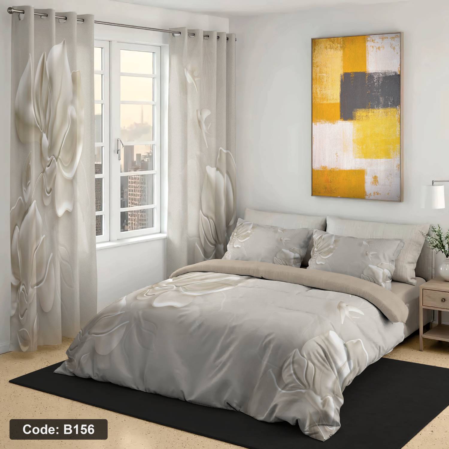 روتختی دونفره چاپی کد b156